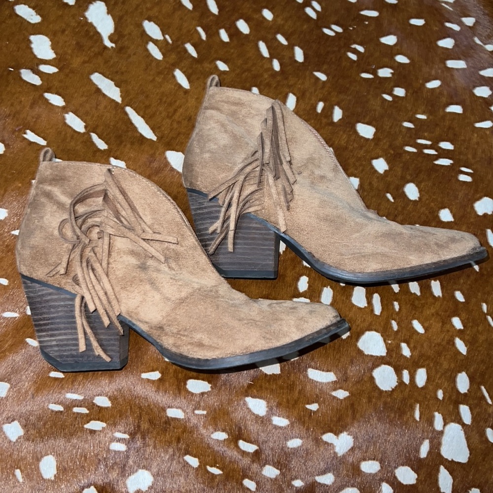 Fringe Booties - image 4